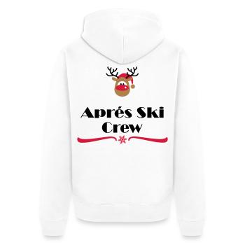 Après-ski - Veste à capuche bio Premium Unisexe - blanc - Dos - Thijin (182cm)