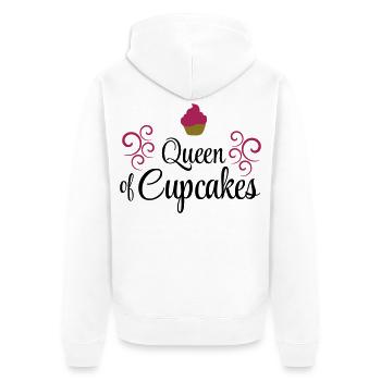 Petits gâteaux - Veste à capuche bio Premium Unisexe - blanc - Dos - Thijin (182cm)