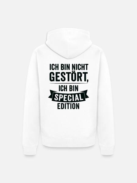 I'm Special Edition - Unisex Premium Organic Zip Hoodie - white