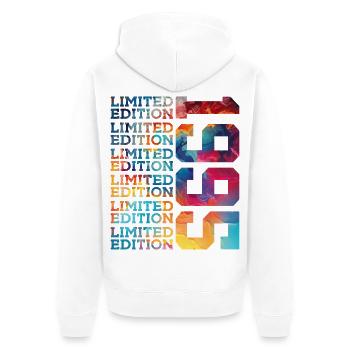 ÉDITION LIMITÉE 31 ANS 31 ANS 1995 - Veste à capuche bio Premium Unisexe - blanc - Dos - Thijin (182cm)