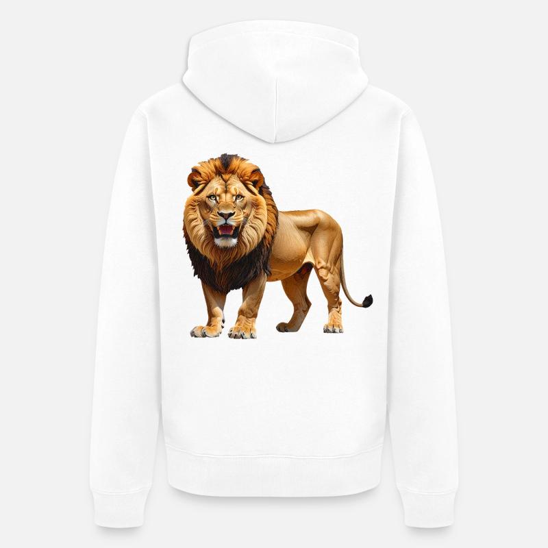 Loewe - Veste à capuche bio Premium Unisexe - blanc