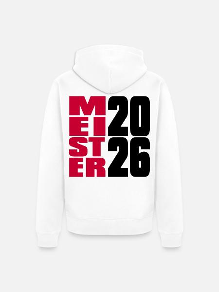 Champion 2026 Championship - Unisex Premium Organic Zip Hoodie - white