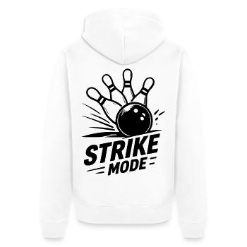 Bowling Strike Fashion Skittles Champion - Veste à capuche bio Premium Unisexe - blanc - Dos - Thijin (182cm)