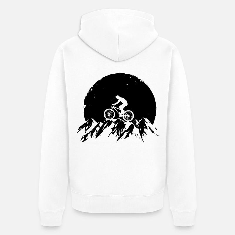 VTT - Veste à capuche bio Premium Unisexe - blanc