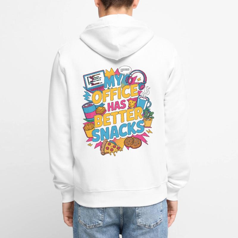 Remote Developer My Office Has Software Engineer Unisex Premium Bio Zip Hoodie