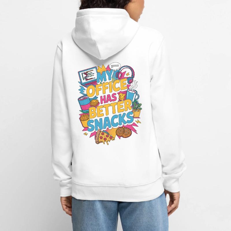 Remote Developer My Office Has Software Engineer Unisex Premium Bio Zip Hoodie