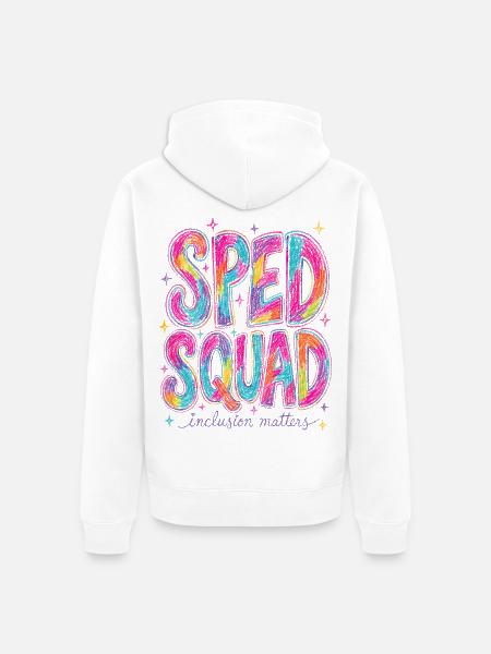 Sonderpädagogiklehrer der Sondereinheit - Unisex Premium Bio Zip Hoodie - Weiß