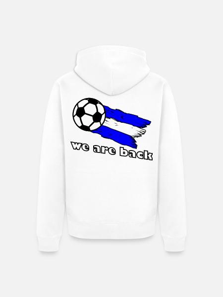 Gelsenkirchen Rueckkehr - Unisex Premium Bio Zip Hoodie - Weiß