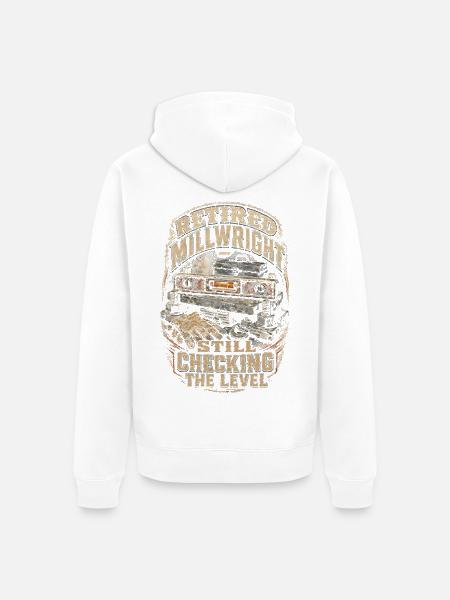 Industriemechaniker Maschinenmonteur - Unisex Premium Bio Zip Hoodie - Weiß