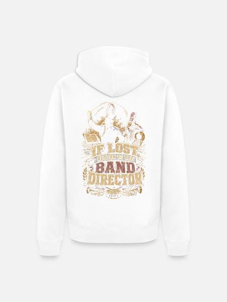 Spielmannszug Blaskapelle - Unisex Premium Bio Zip Hoodie - Weiß