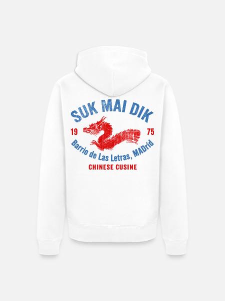 Chinese Cusine (jep cuisine) - Unisex Premium Bio Zip Hoodie - Weiß