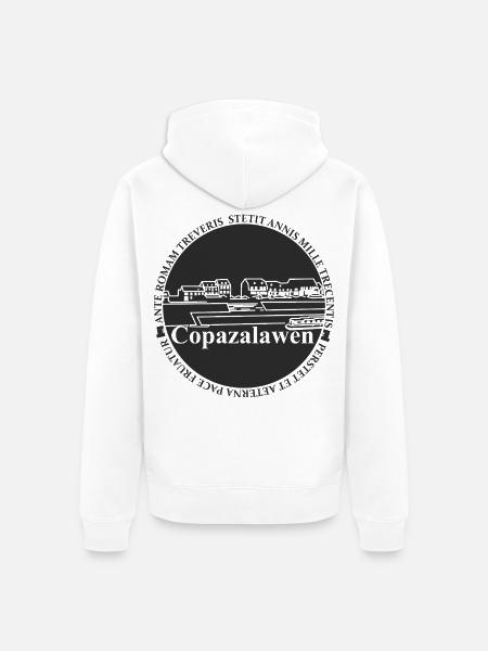 Copazalawen - Unisex Premium Bio Zip Hoodie - Weiß