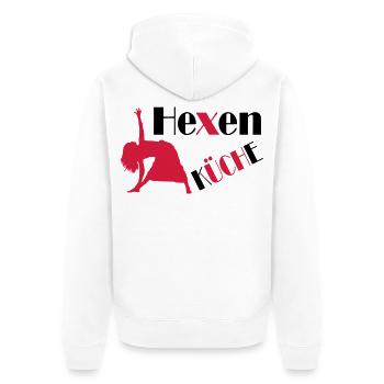 Ingrédients magiques - Veste à capuche bio Premium Unisexe - blanc - Dos - Thijin (182cm)