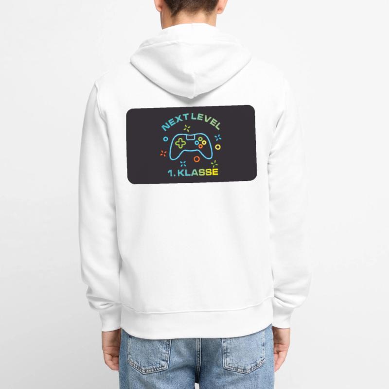 Game Controller - Next Level 1st Class Unisex Premium Organic Zip Hoodie