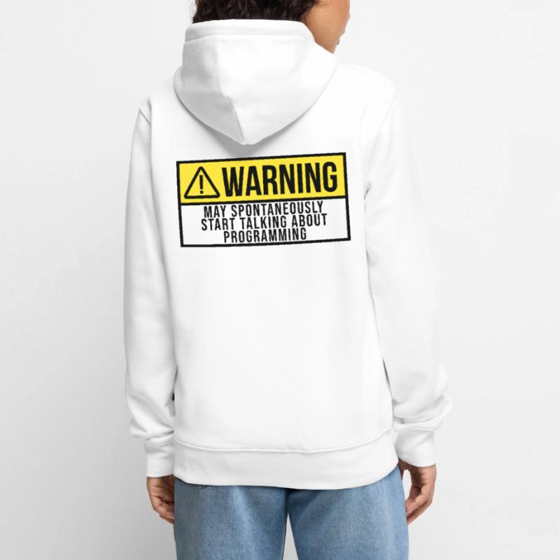 Programming Unisex Premium Organic Zip Hoodie