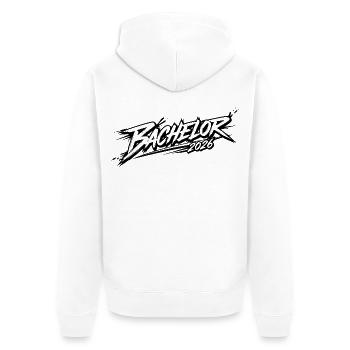Baccalauréat 2026 - Veste à capuche bio Premium Unisexe - blanc - Dos - Thijin (182cm)