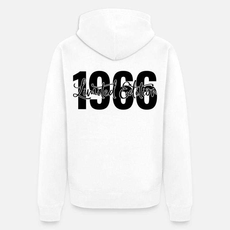 Edition limitée 1966 - Veste à capuche bio Premium Unisexe - blanc