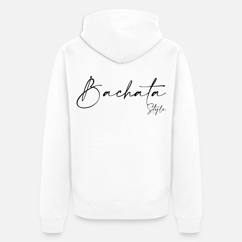 Bachata - Veste à capuche bio Premium Unisexe - blanc