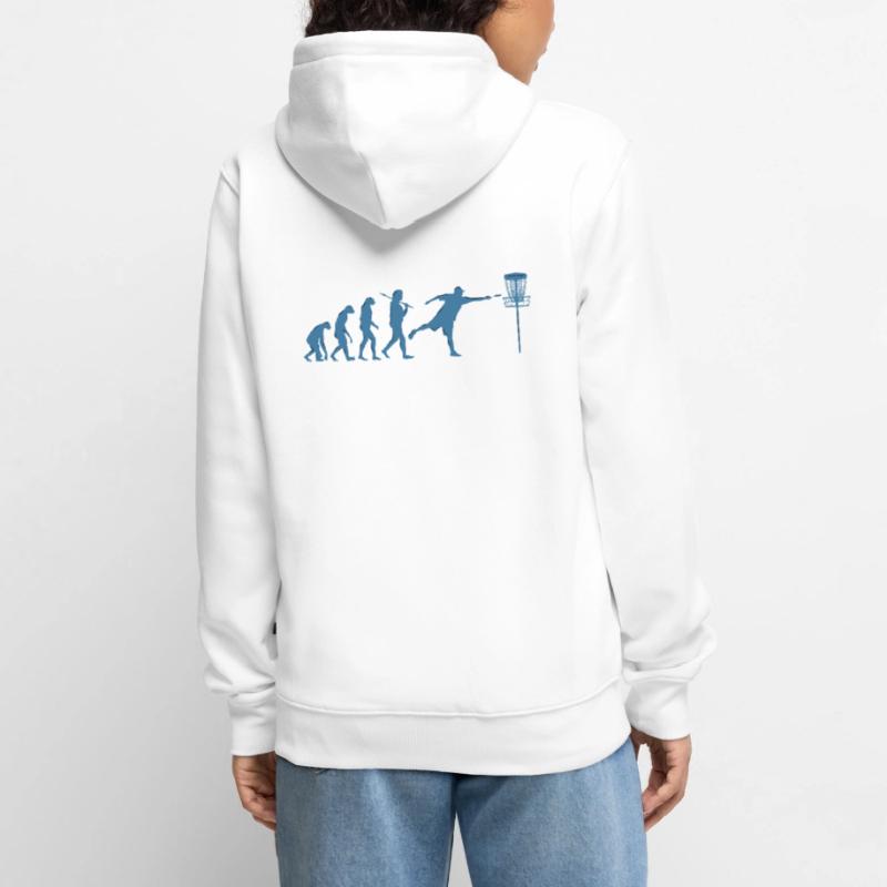 Disc Golf Evolution Veste à capuche bio Premium Unisexe