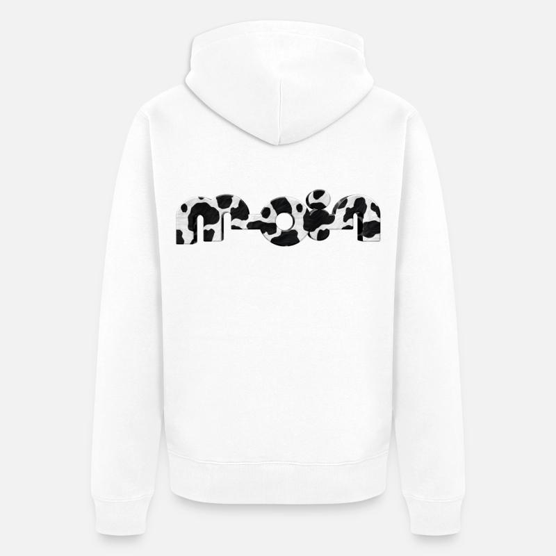Bonjour - Veste à capuche bio Premium Unisexe - blanc