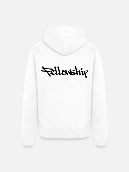 Fellowship - Unisex Premium Bio Zip Hoodie - Weiß