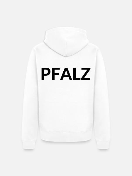 Pälzer - Unisex Premium Bio Zip Hoodie - Weiß