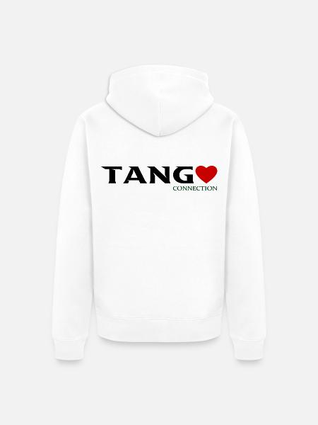 Tango - Unisex Premium Bio Zip Hoodie - Weiß