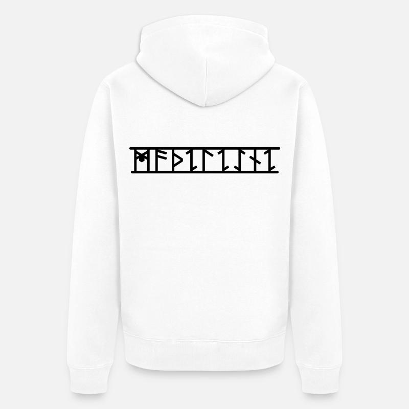 Madeleine - Veste à capuche bio Premium Unisexe - blanc