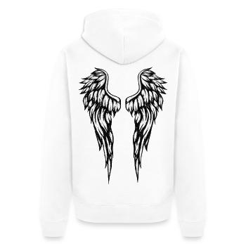 Comic Angel - Veste à capuche bio Premium Unisexe - blanc - Dos - Thijin (182cm)