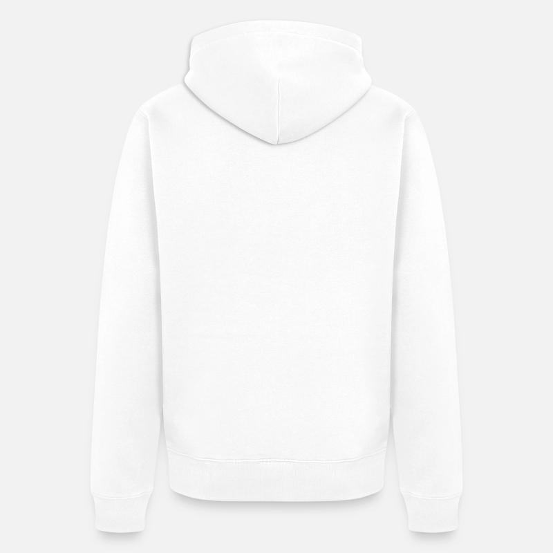 Drapeau suisse Suisse Croix - Veste à capuche bio Premium Unisexe - blanc