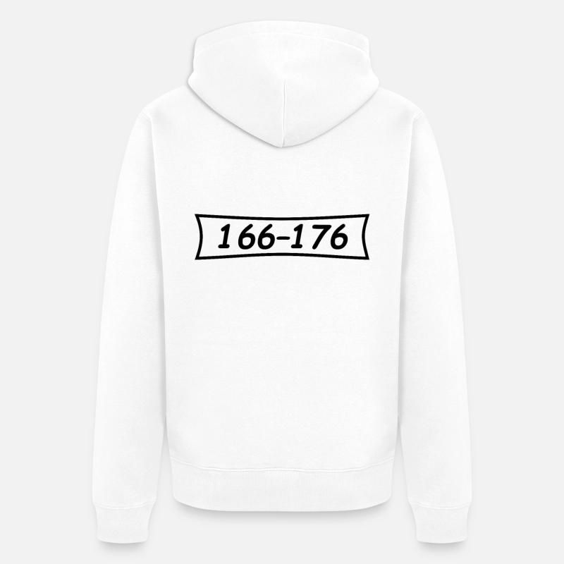 Panzerknacker numéro 166 176 - Veste à capuche bio Premium Unisexe - blanc