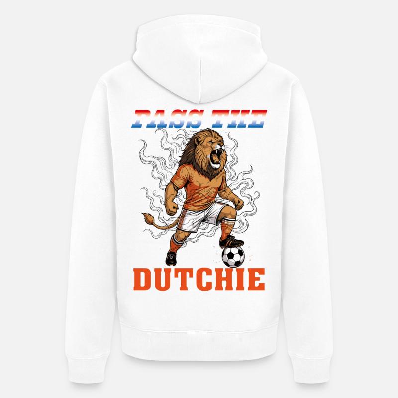 OPtheD - Veste à capuche bio Premium Unisexe - blanc