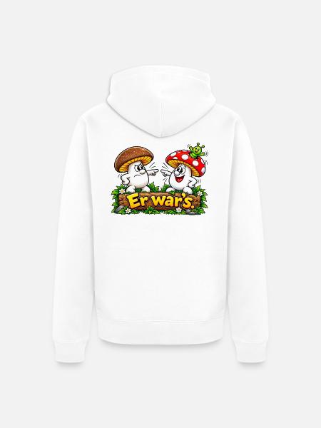file_0000000068ac820a9b94e5367a9f93a6 - Unisex Premium Bio Zip Hoodie - Weiß