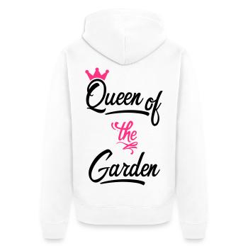 jardin - Veste à capuche bio Premium Unisexe - blanc - Dos - Thijin (182cm)