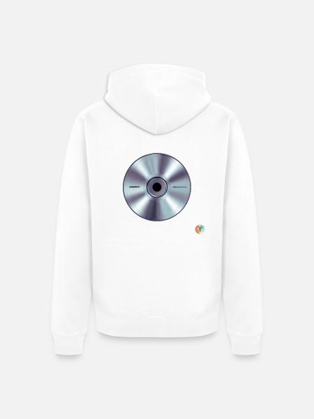Global Chrome Energy - Unisex Premium Bio Zip Hoodie - Weiß