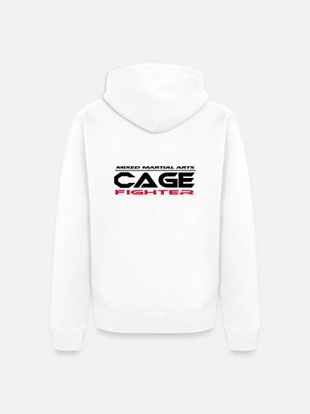 Mixed Martial Arts - Unisex Premium Organic Zip Hoodie - white