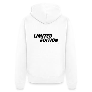Limited Edition - Veste à capuche bio Premium Unisexe - blanc - Dos - Thijin (182cm)