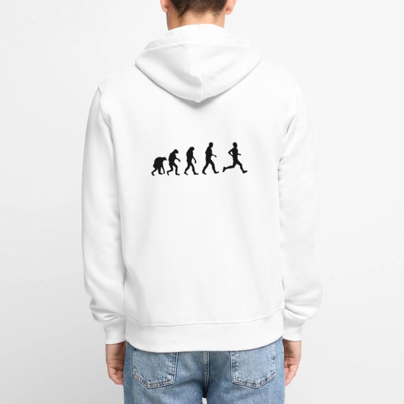 jogging evolution Unisex Premium Bio Zip Hoodie