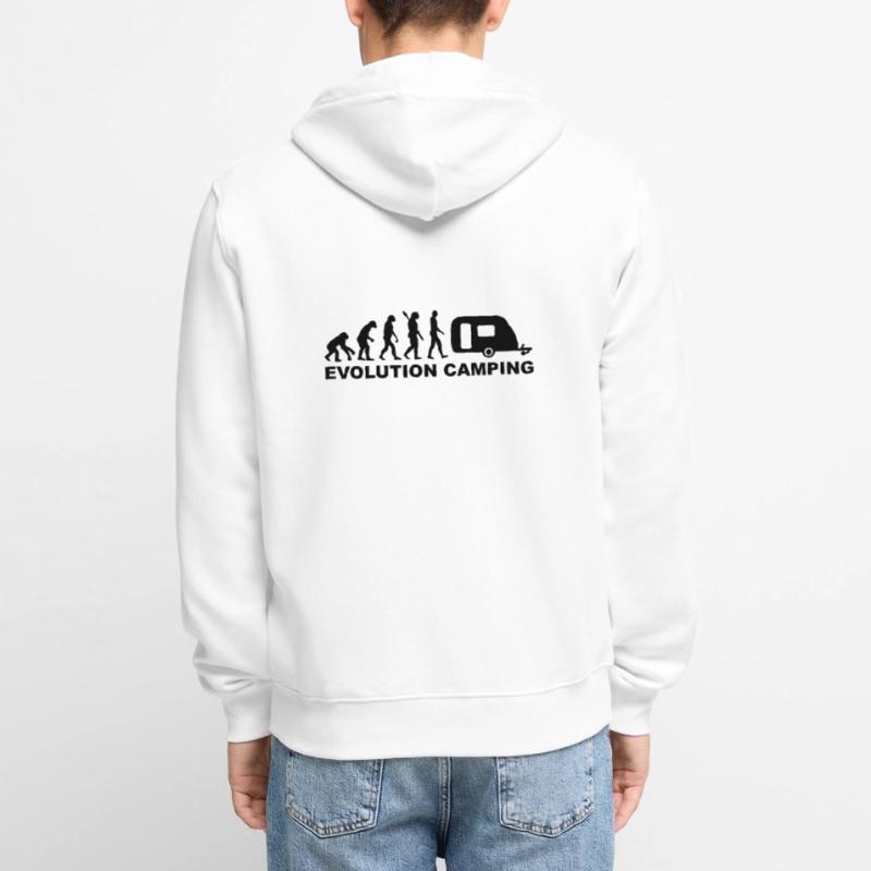 Evolution Camping Unisex Premium Bio Zip Hoodie
