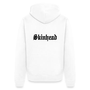 1 colors - Skinhead My Way of Life Skinheads - Veste à capuche bio Premium Unisexe - blanc - Dos - Thijin (182cm)