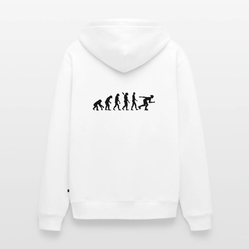 Evolution Inline Skating Unisex Premium Bio Zip Hoodie