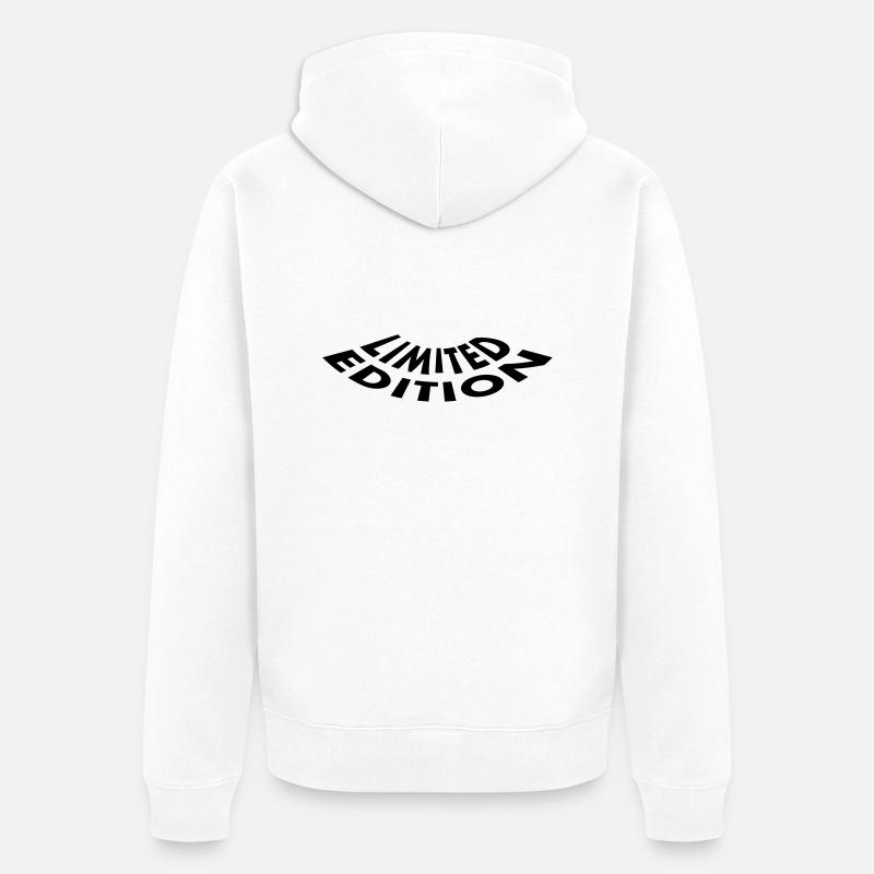 limited_edition - Veste à capuche bio Premium Unisexe - blanc