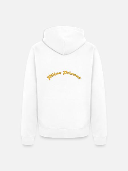 Pillow princess - Unisex Premium Organic Zip Hoodie - white