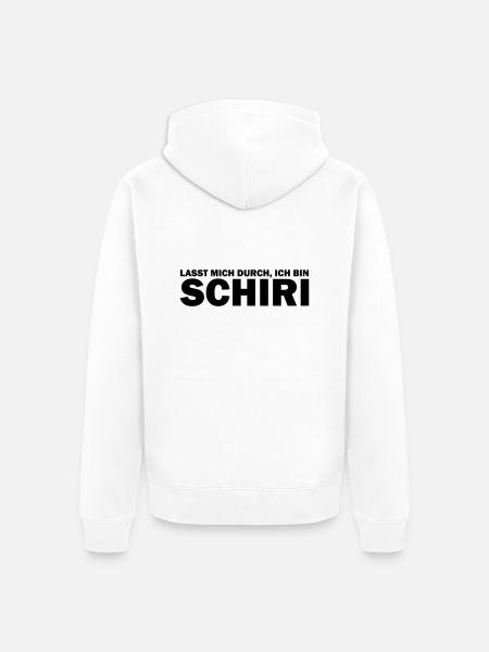 schiri - Unisex Premium Bio Zip Hoodie - Weiß