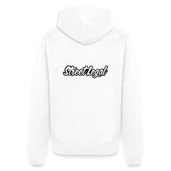 streetlegal - Veste à capuche bio Premium Unisexe - blanc - Dos - Thijin (182cm)