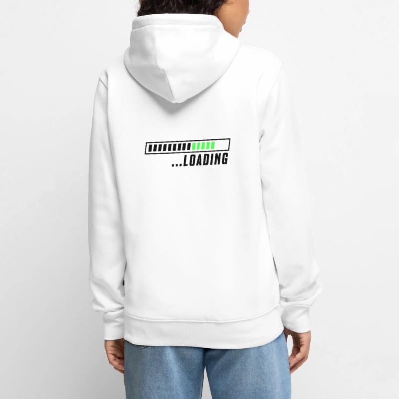 Loading loading bar Unisex Premium Organic Zip Hoodie