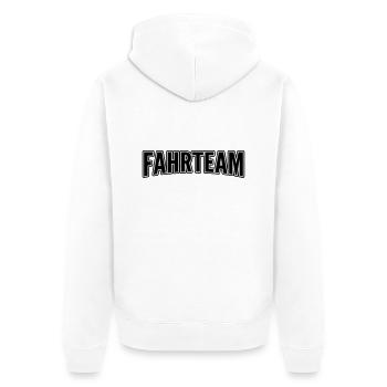 Équipe de conduite - Veste à capuche bio Premium Unisexe - blanc - Dos - Thijin (182cm)