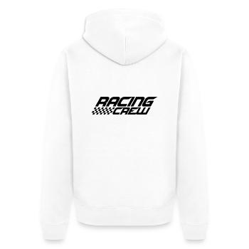 Conception de l'équipe de course - Veste à capuche bio Premium Unisexe - blanc - Dos - Thijin (182cm)