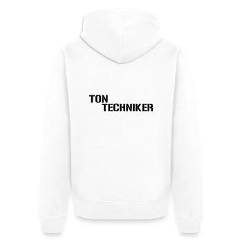 Ingénieur du son - Veste à capuche bio Premium Unisexe - blanc - Dos - Thijin (182cm)