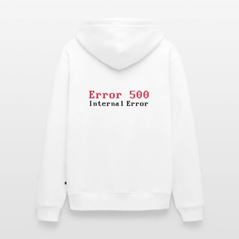 Error 500 - Internal (Server Error) - HTTP Error Unisex Premium Bio Zip Hoodie